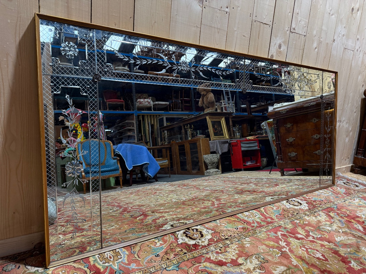 Art Nouveau/venetian Style Bistro/brasserie Mirror 