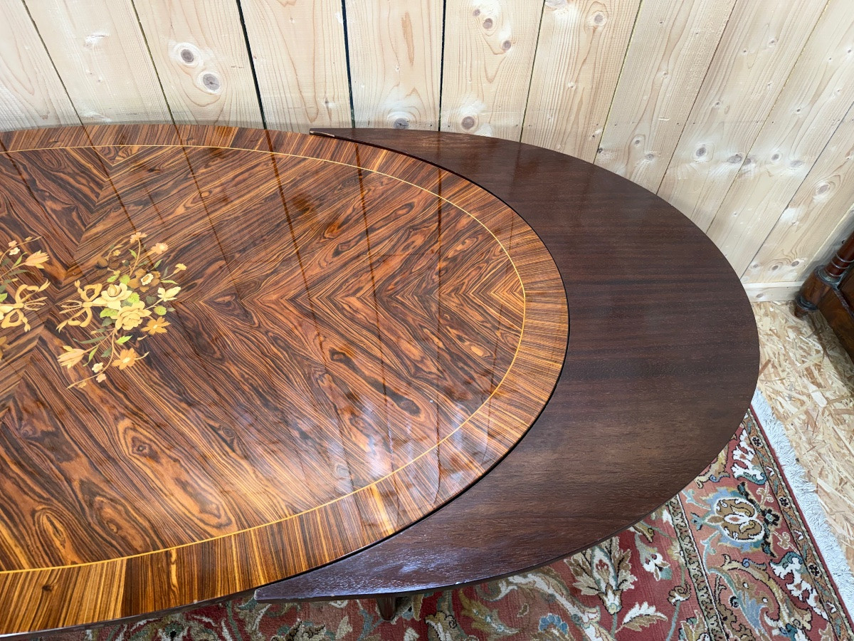 Louis XVI Style Oval Dining Table-photo-2