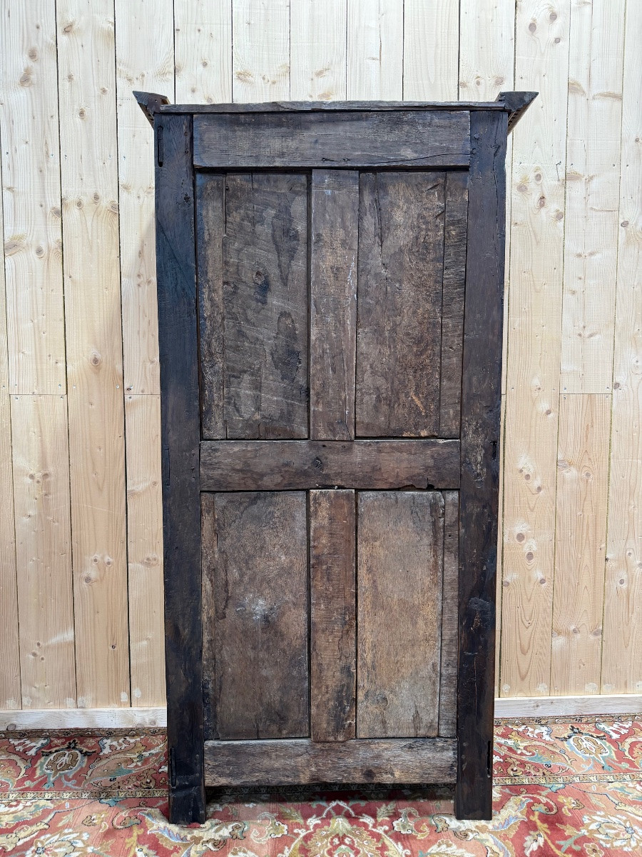 Bonnetière Haute époque - Renaissance en chêne massif -photo-1