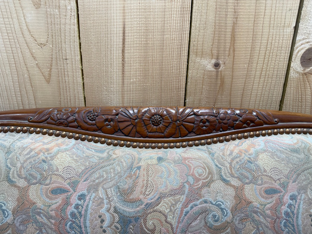 Art Deco Period Bench/sofa-photo-3