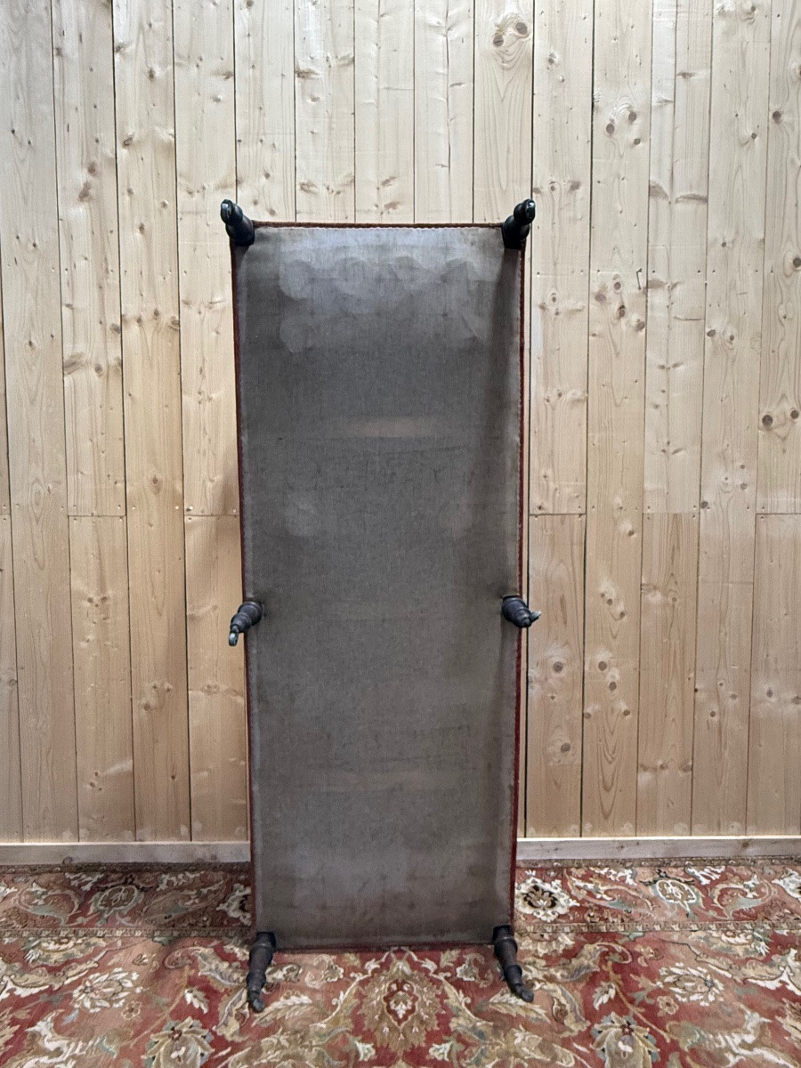 Grande banquette d'époque Napoléon III à 6 pieds -photo-3