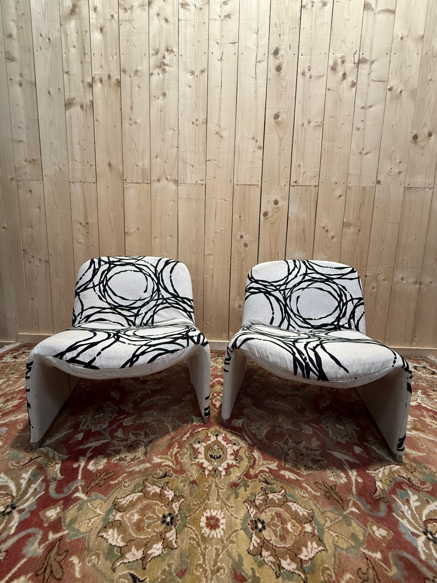 Paire de chauffeuse ALKY Piretti