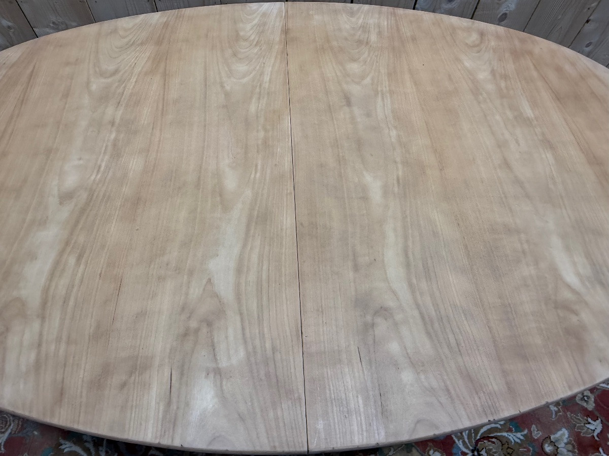 Louis XVI Style Oval Dining Table-photo-3