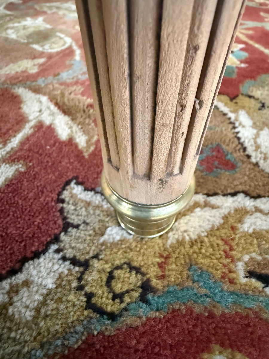 Louis XVI Style Oval Dining Table-photo-1