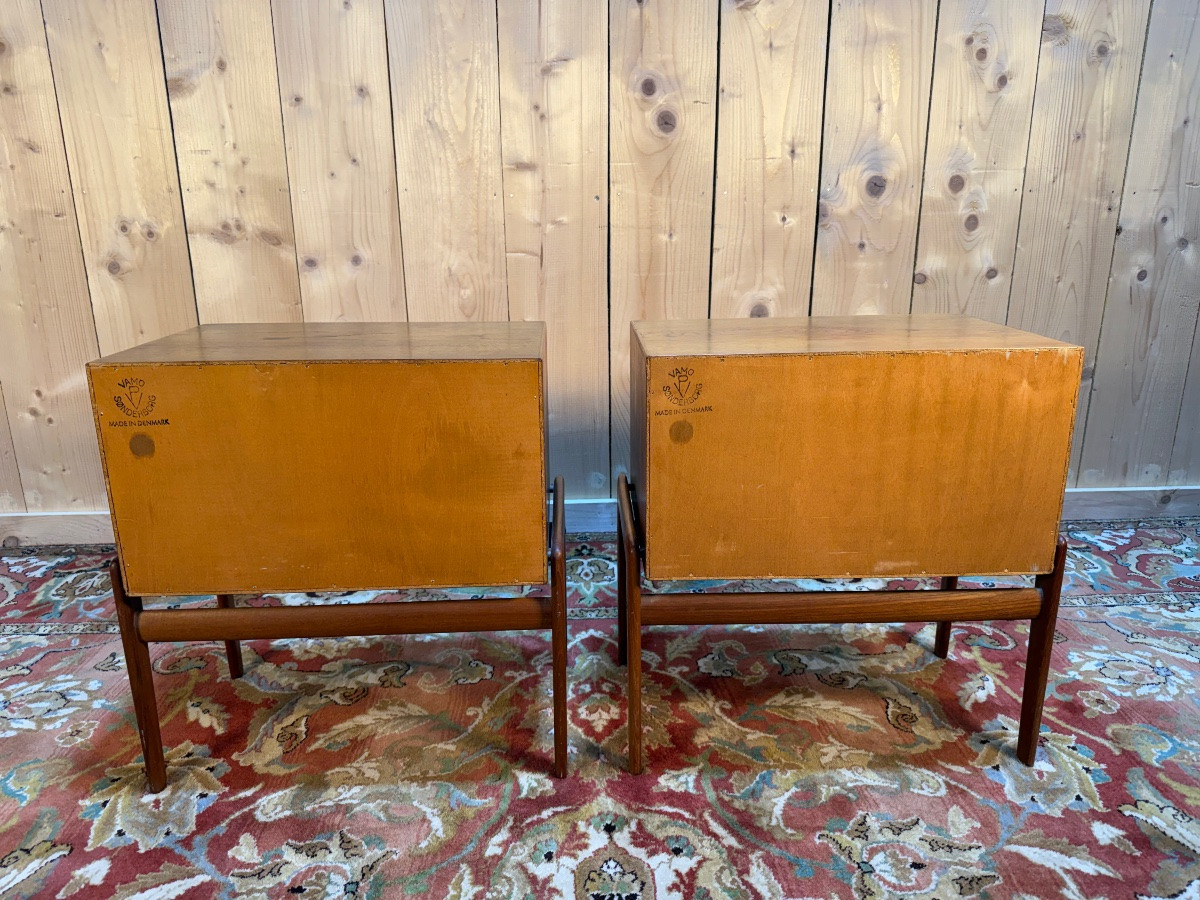 Pair Of Scandinavian Bedside Tables-photo-5