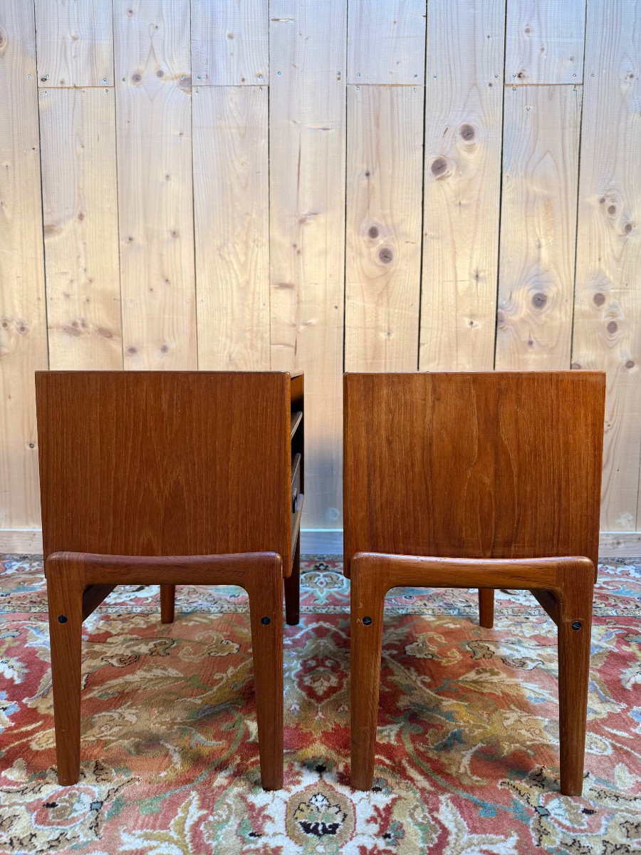 Pair Of Scandinavian Bedside Tables-photo-7