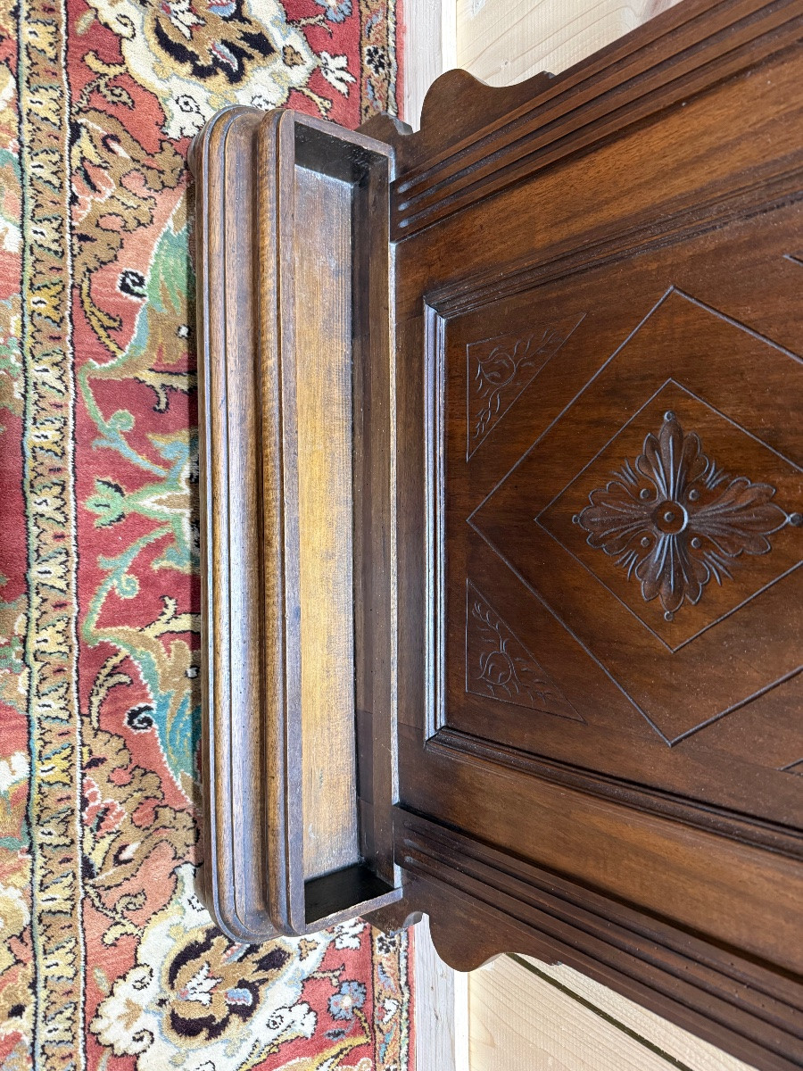 Coat Rack - Vestiaire époque Napoléon III En Noyer-photo-1