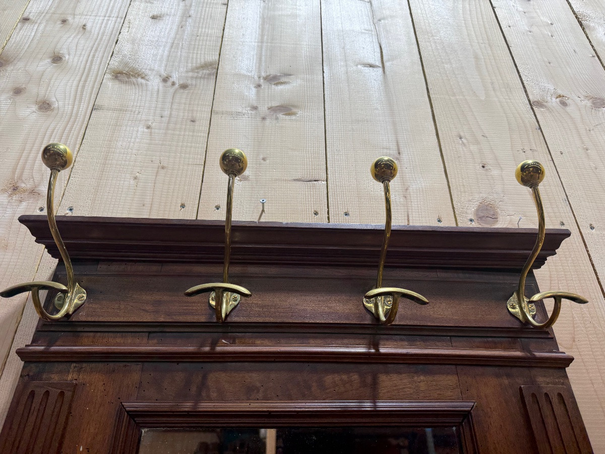 Coat Rack - Vestiaire époque Napoléon III En Noyer-photo-3