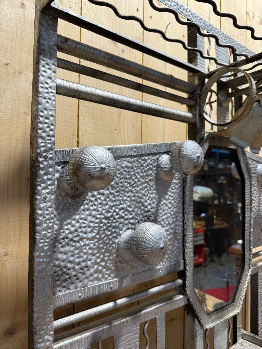 Vestiaire - Portemanteau époque Art Déco en fer -photo-1