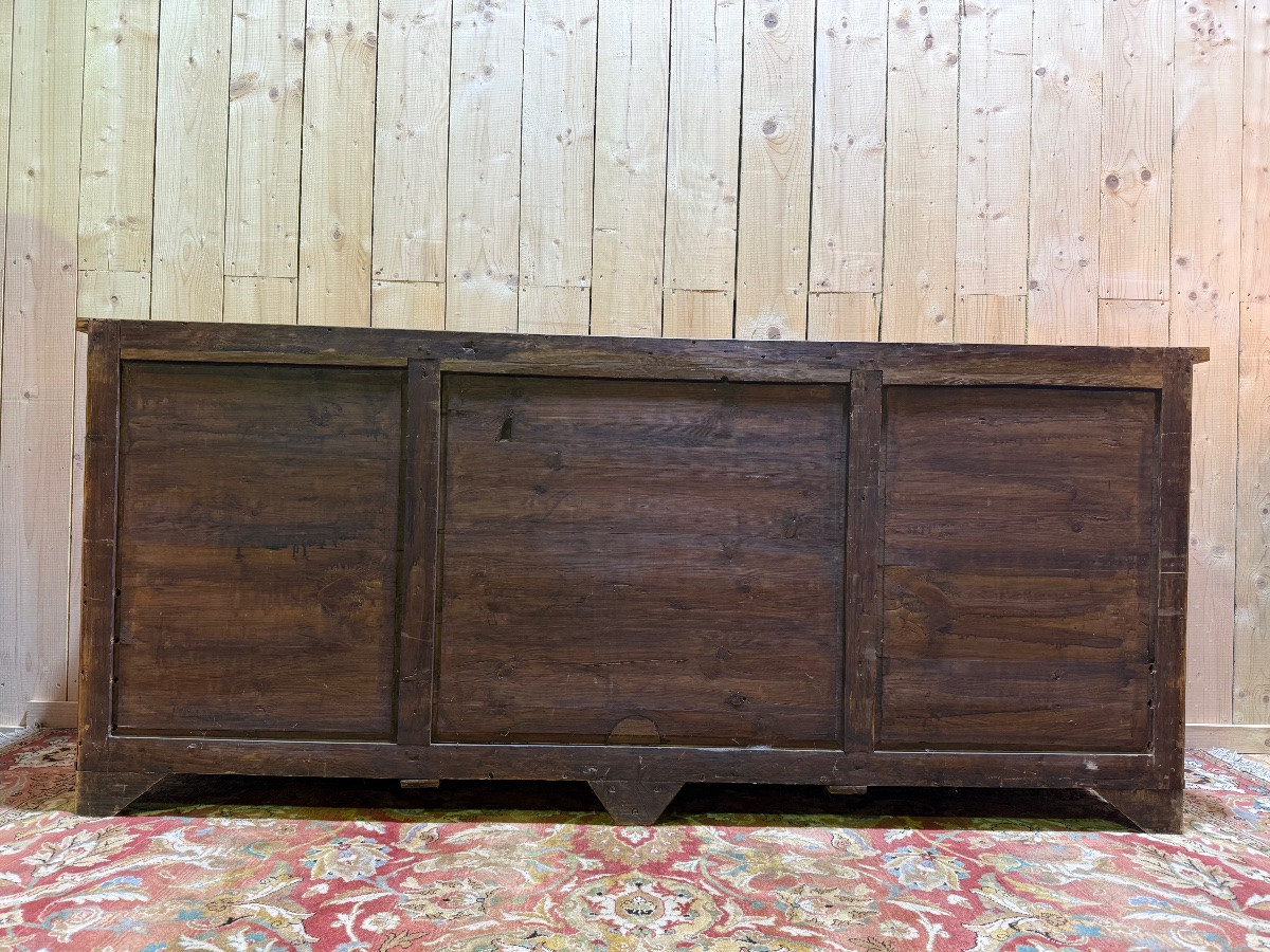 19th Century English Mahogany Sideboard-photo-2