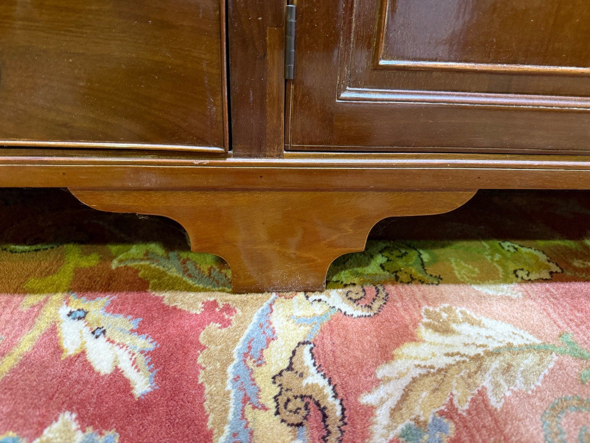 19th Century English Mahogany Sideboard-photo-8