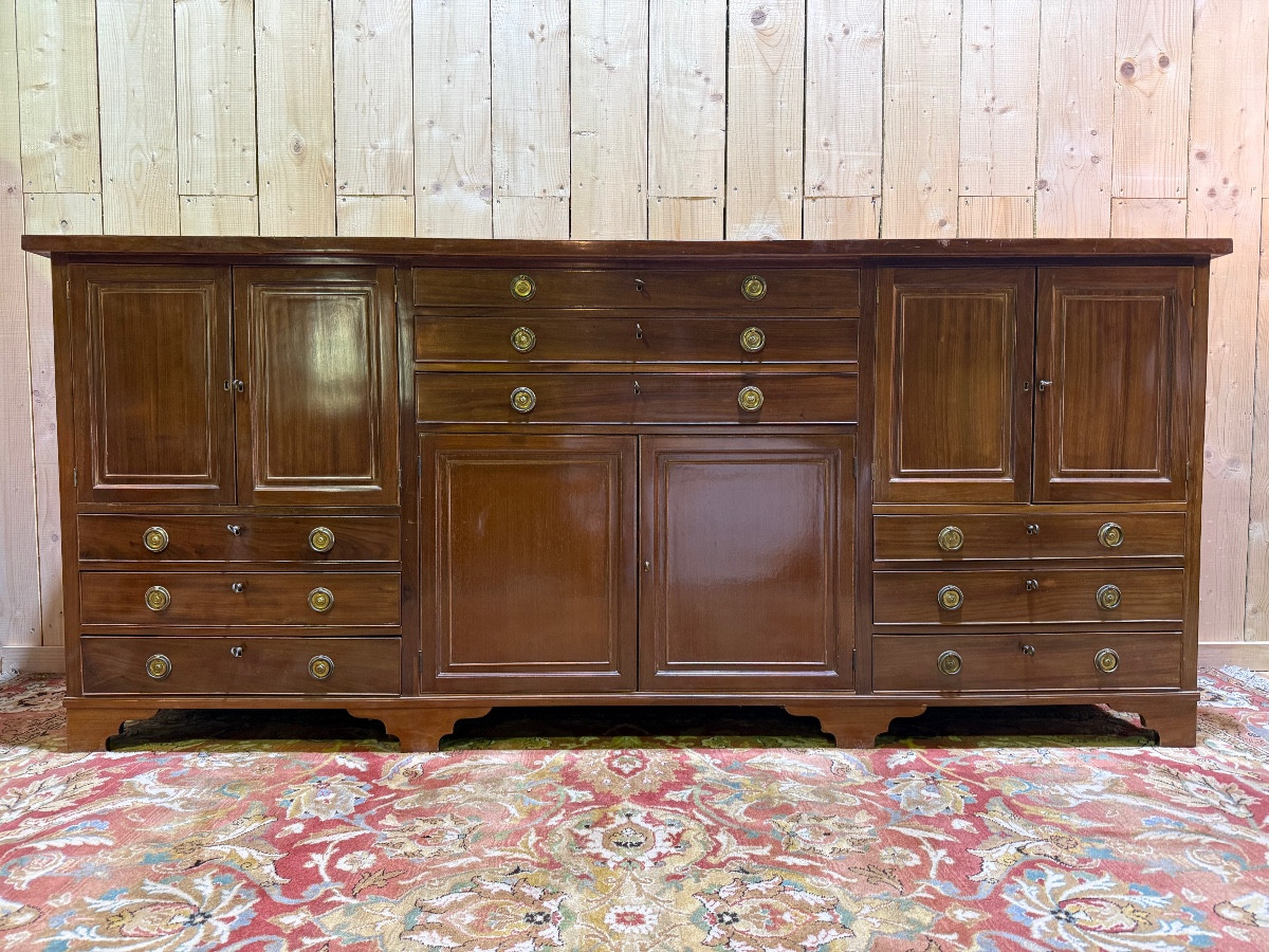 19th Century English Mahogany Sideboard