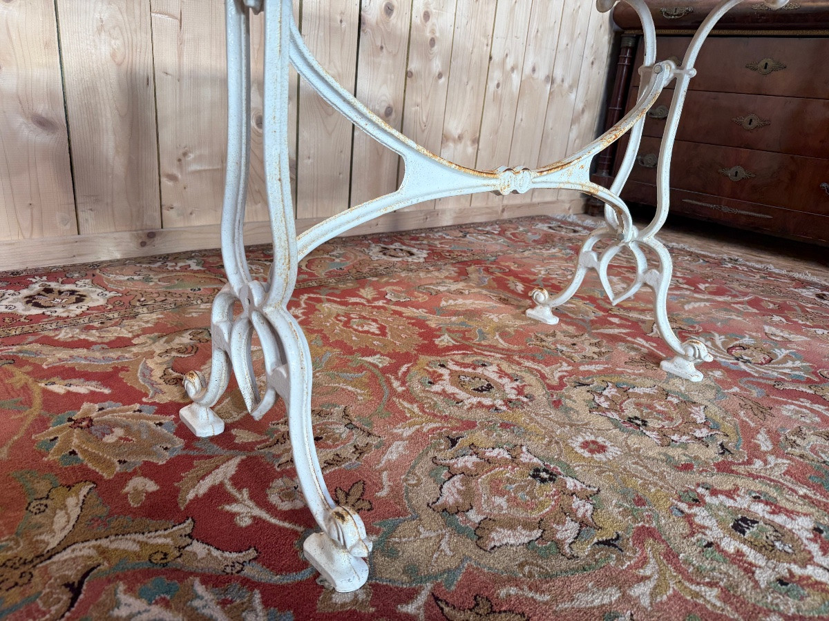 Art Nouveau Marble Bistro Table-photo-4