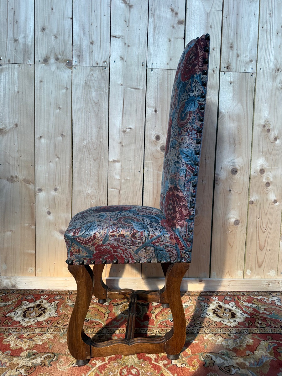 Suite Of 8 Renaissance Chairs - Haute époque-photo-4
