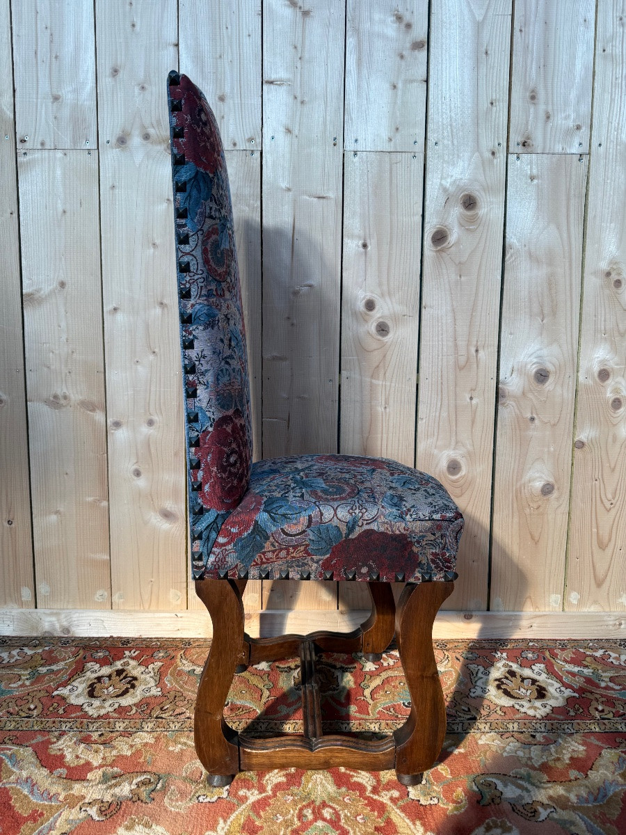 Suite Of 8 Renaissance Chairs - Haute époque-photo-2
