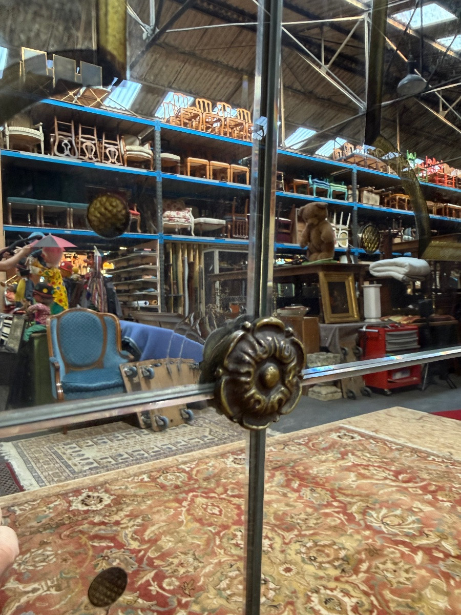 Large Art Nouveau Bistro - Brasserie Mirror-photo-3