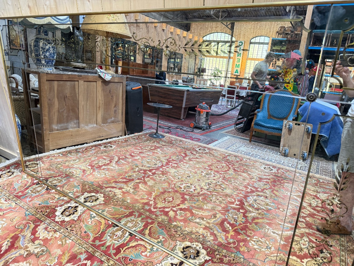 Large Art Nouveau Bistro - Brasserie Mirror-photo-2