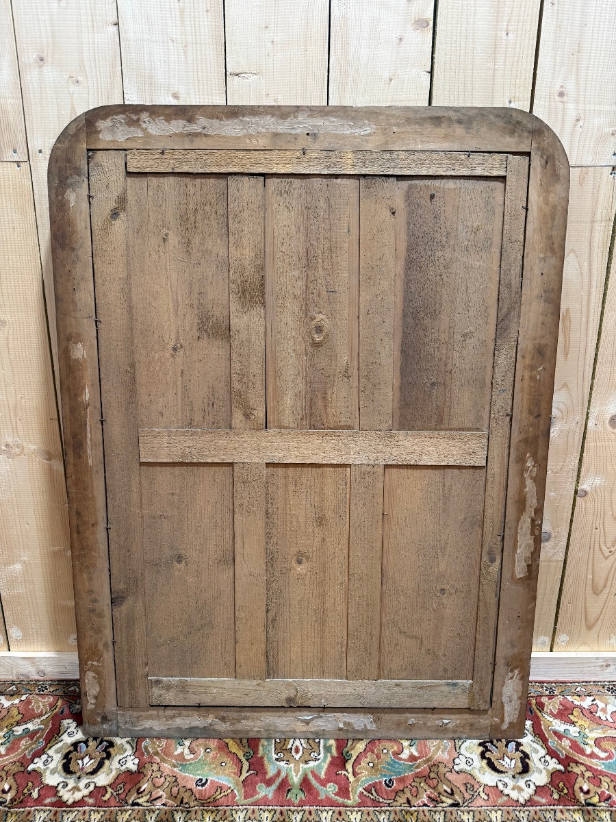 Louis Philippe Period Mirror In Mercury Mahogany-photo-1