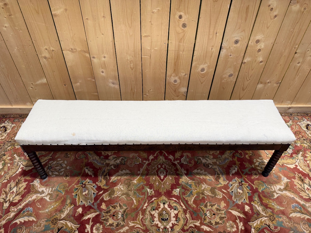 Bench Seat - Banc d'Office Style Louis XIII-photo-4