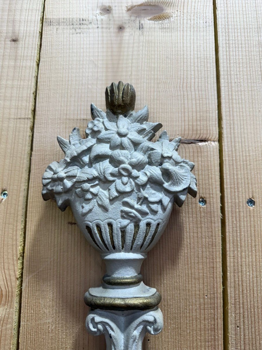 Vestiaire - Art Nouveau Period Cast-iron Coat Rack-photo-3
