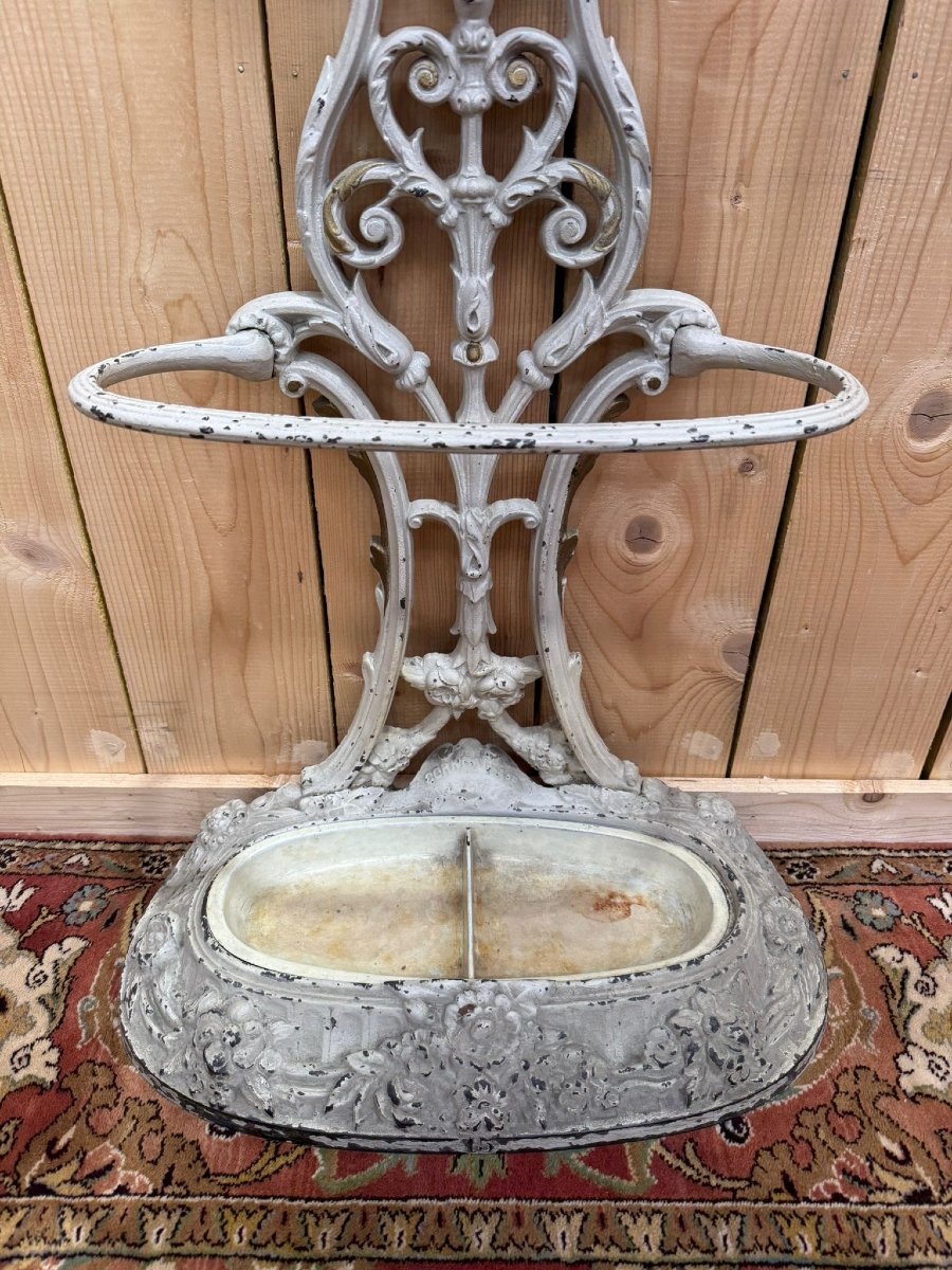 Vestiaire - Art Nouveau Period Cast-iron Coat Rack-photo-4