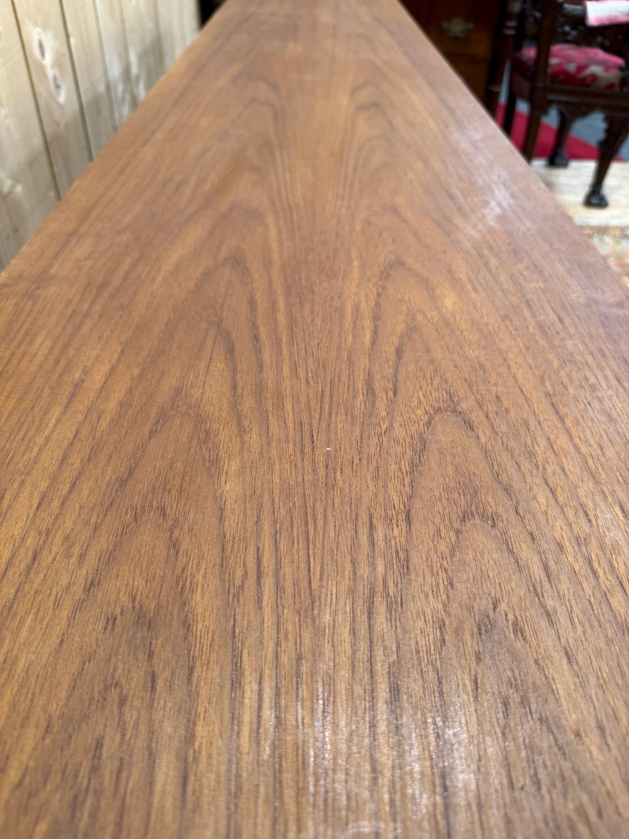 Scandinavian Sideboard In Solid Teak-photo-4