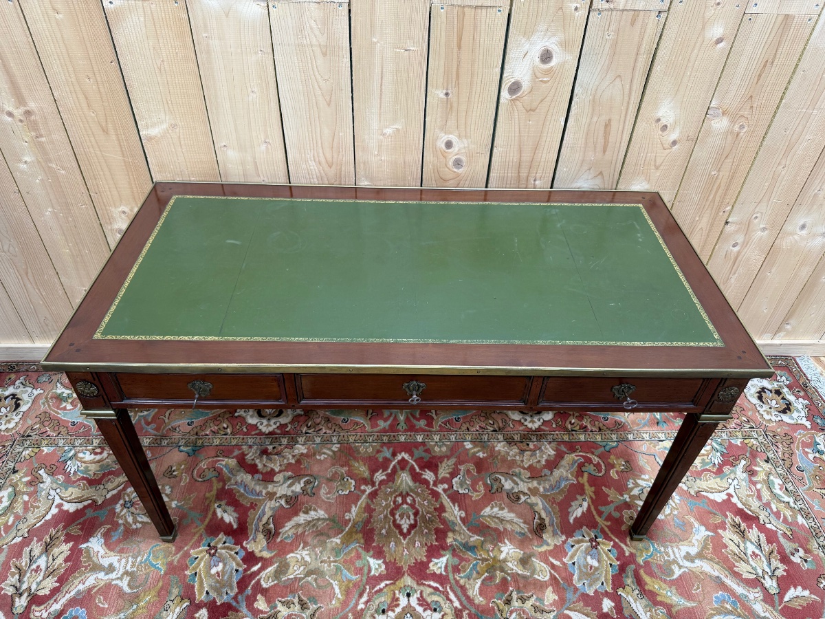 Louis XVI Style Flat Desk-photo-3
