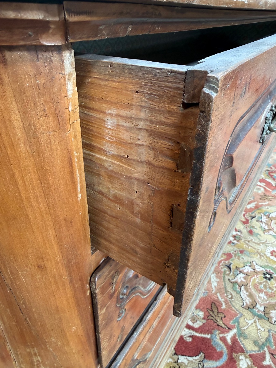 Louis XV Period Pantalonniere Chest Of Drawers-photo-2