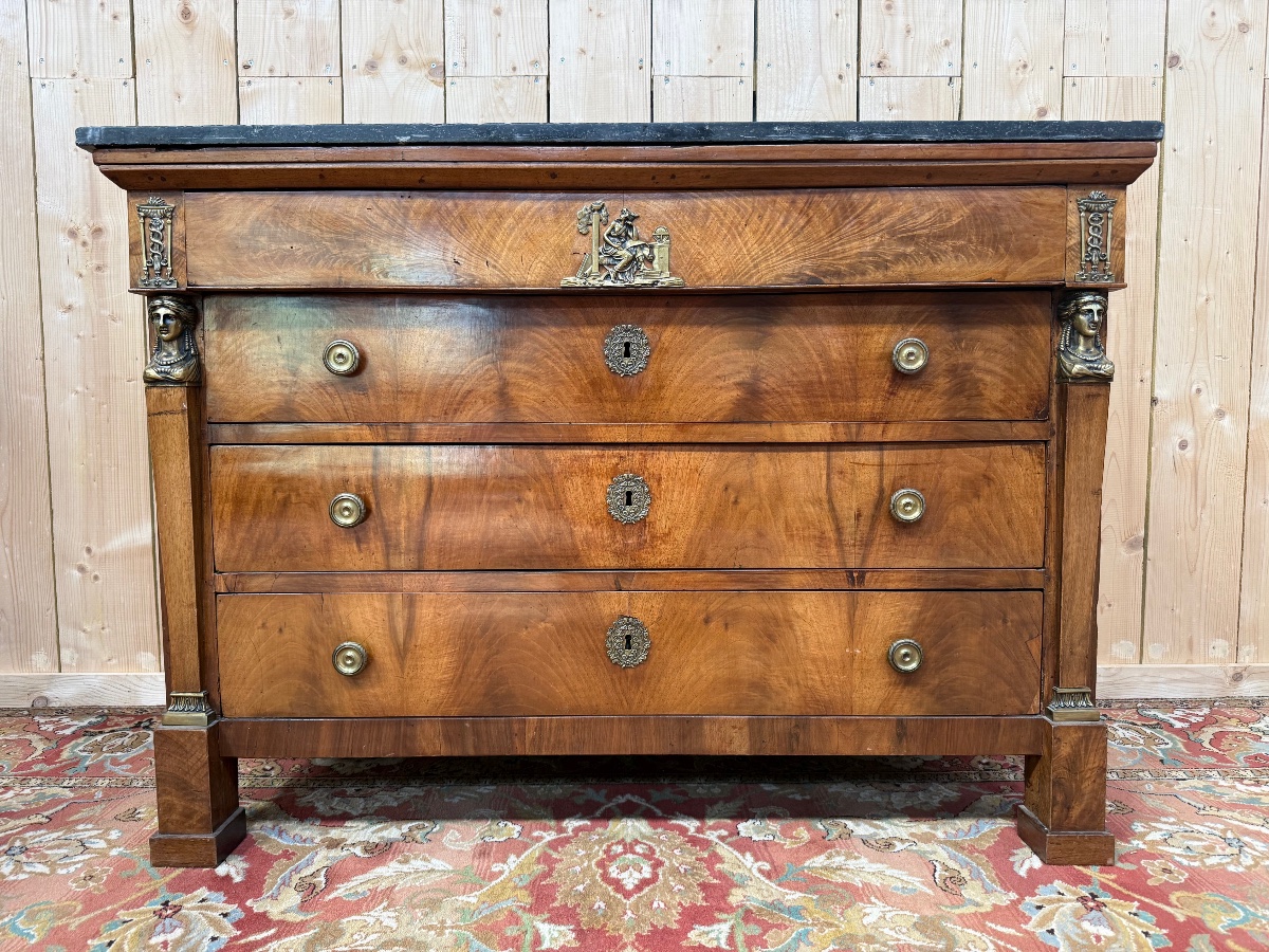 Empire-style Chest Of Drawers