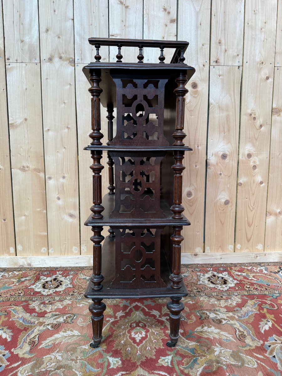 Napoleon III-era Walnut Shelf -photo-3