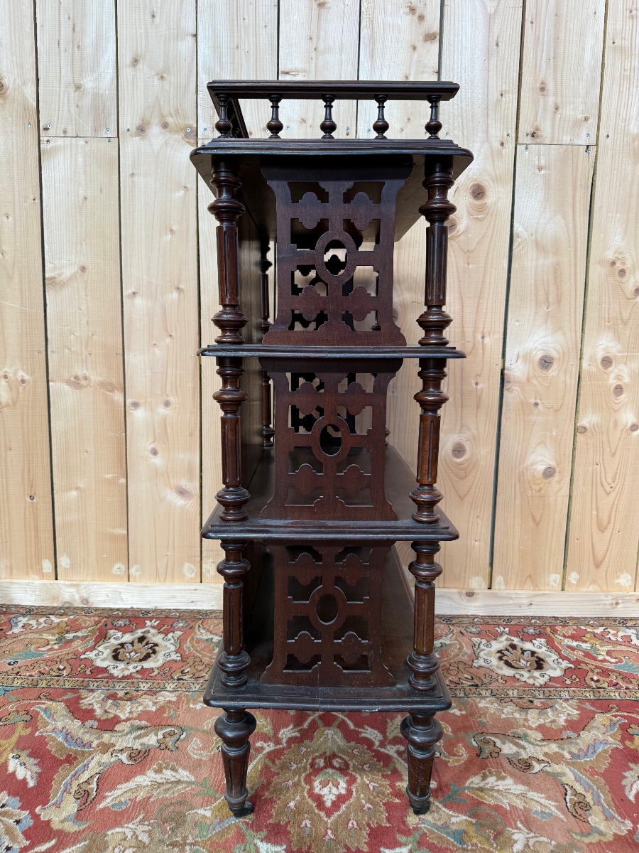 Napoleon III-era Walnut Shelf -photo-1