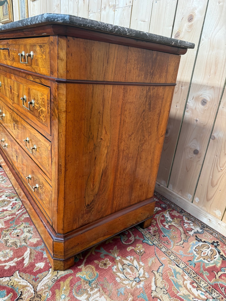 Louis Philippe - Charles X Chest Of Drawers-photo-3