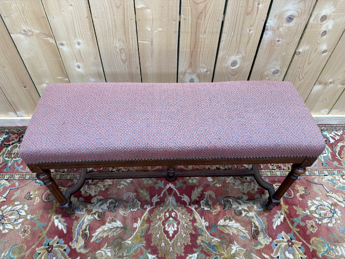 Banc de piano - Banquette de style Louis XVI -photo-1