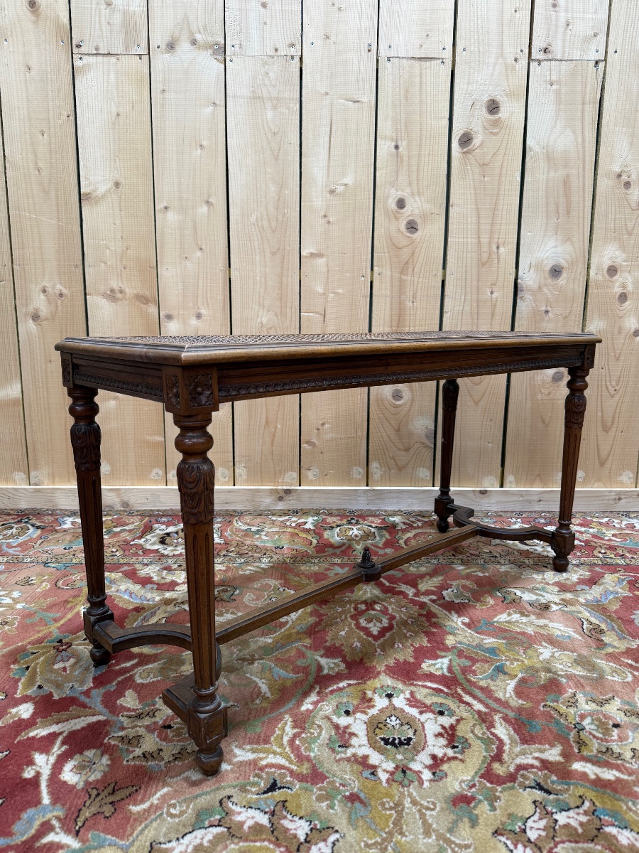 Banc - Banquette de piano de style Louis XVI -photo-1