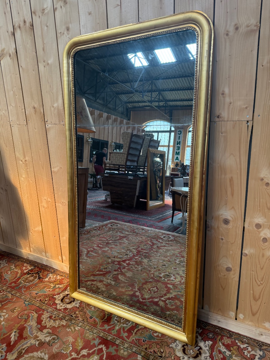 Antique Louis Philippe Mirror -photo-3