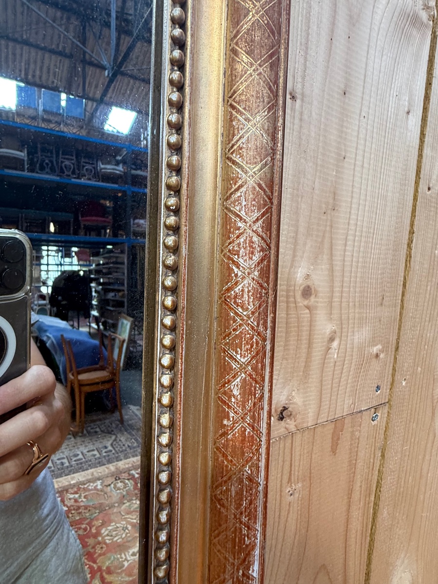 Miroir d'entre deux époque Louis Philippe -photo-2