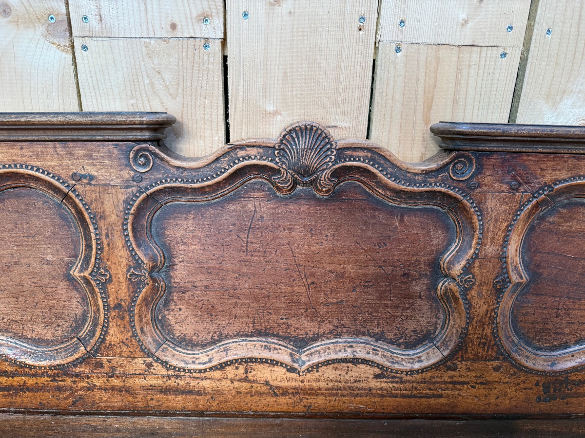 Provençal Wooden Bed, 190/170 Cm-photo-4