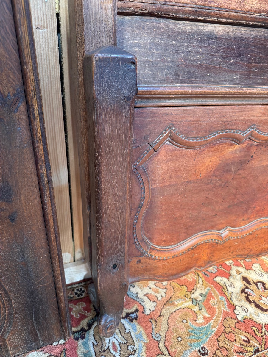 Provençal Wooden Bed, 190/170 Cm-photo-2