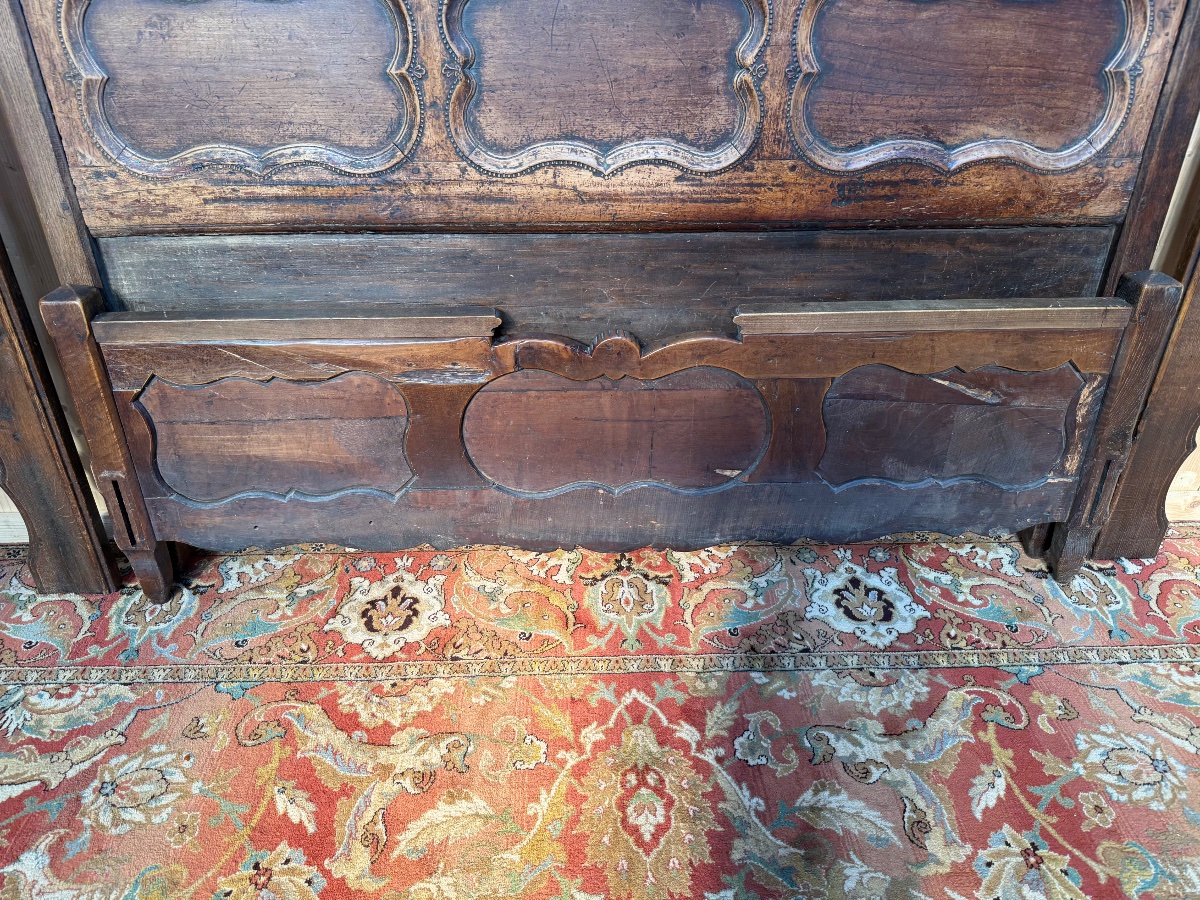 Provençal Wooden Bed, 190/170 Cm-photo-3