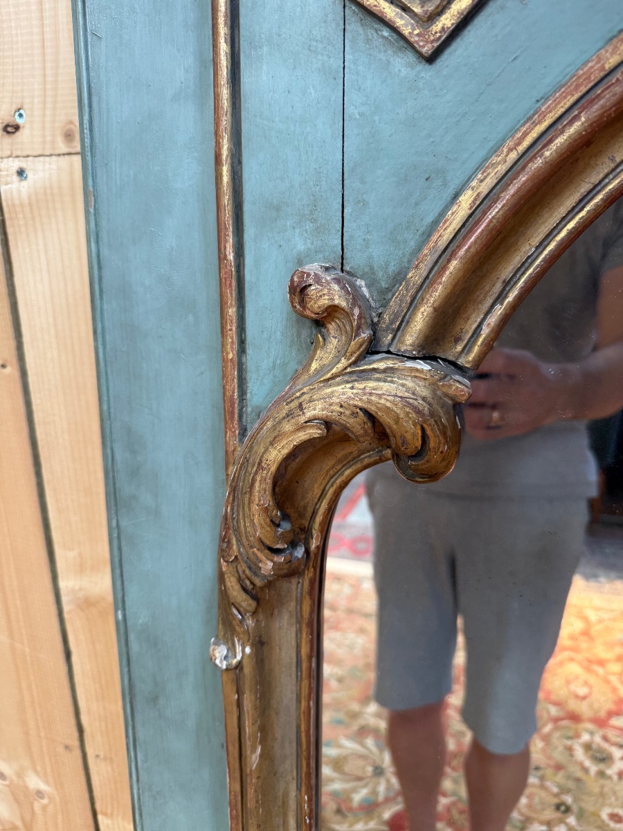 Trumeau de boiserie de style Louis XV-photo-5