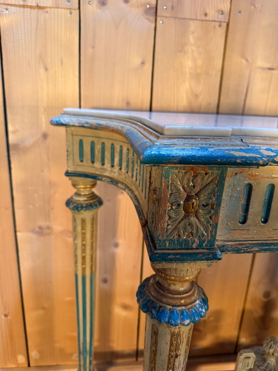 Louis XVI-style Console Table-photo-3
