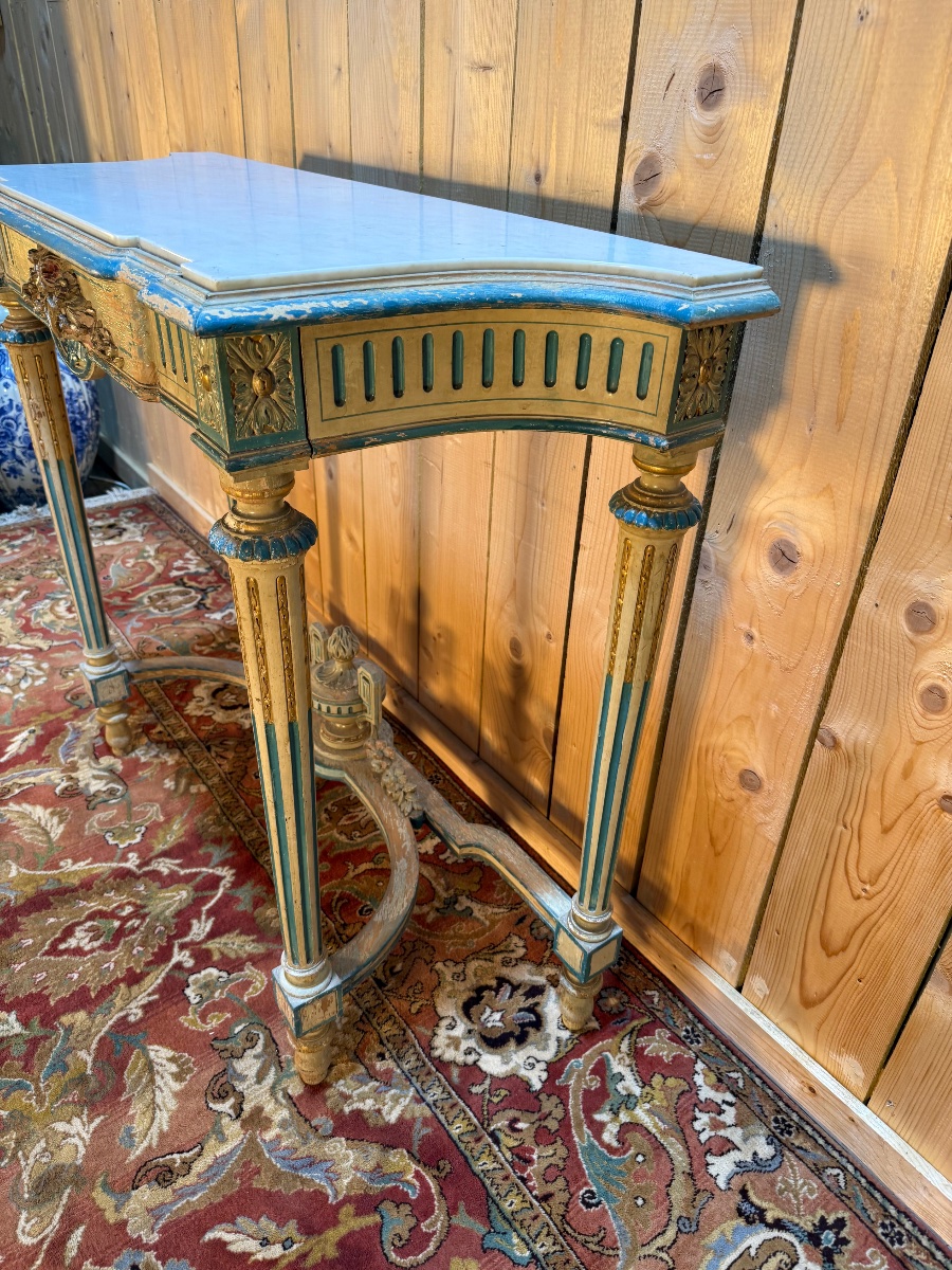 Louis XVI-style Console Table-photo-5
