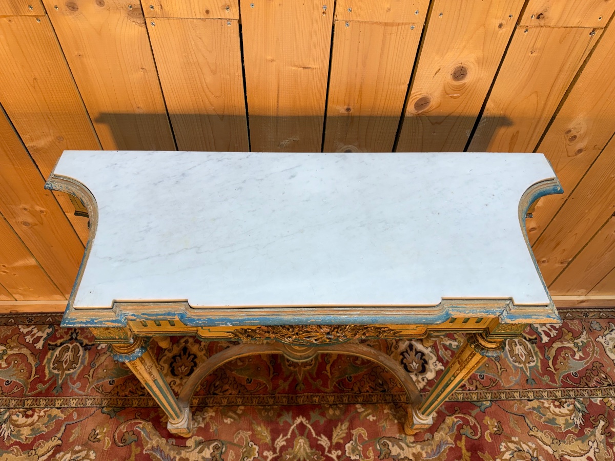 Louis XVI-style Console Table-photo-6