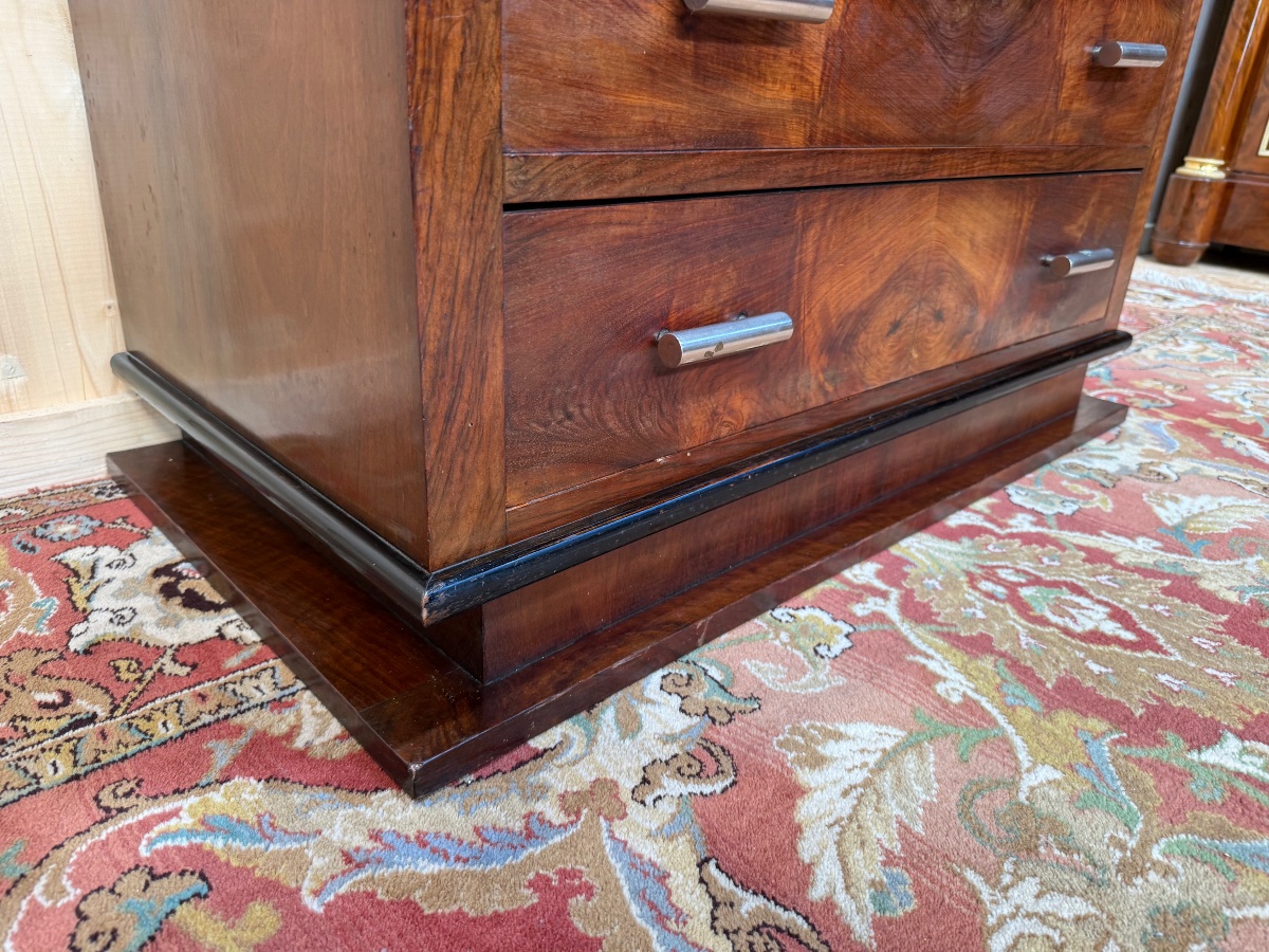 Vintage Art Deco Chest Of Drawers -photo-3
