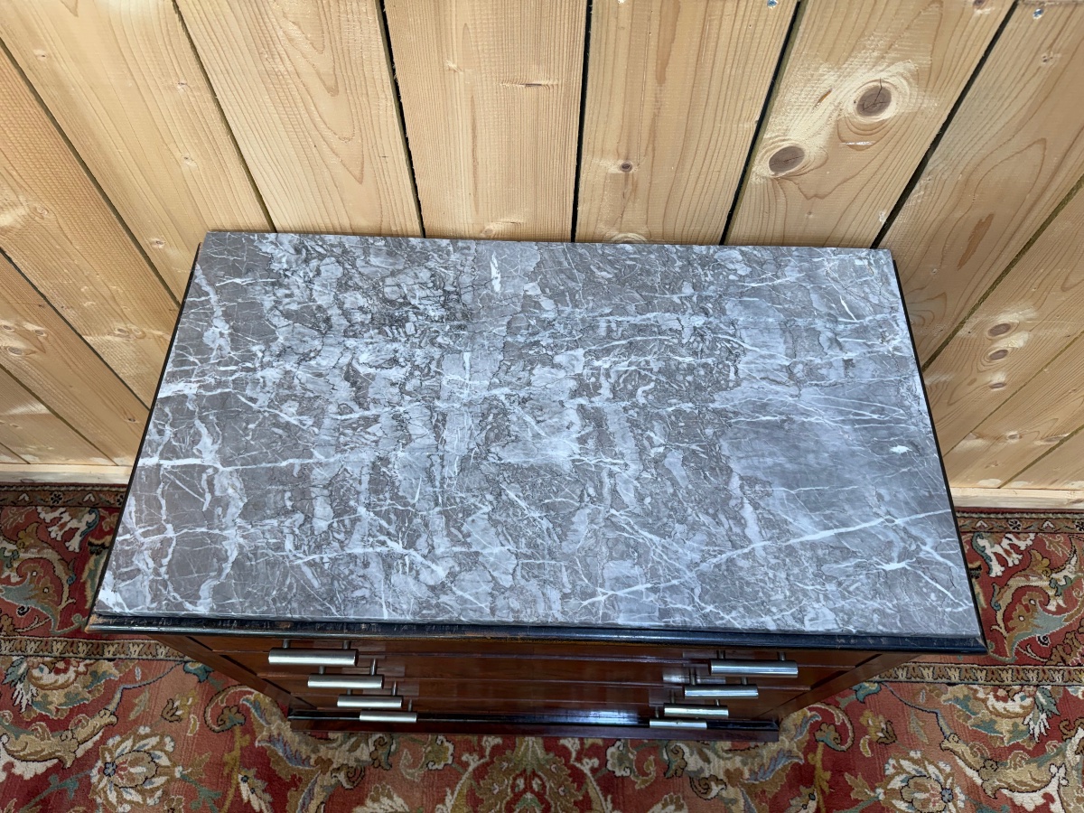 Vintage Art Deco Chest Of Drawers -photo-4