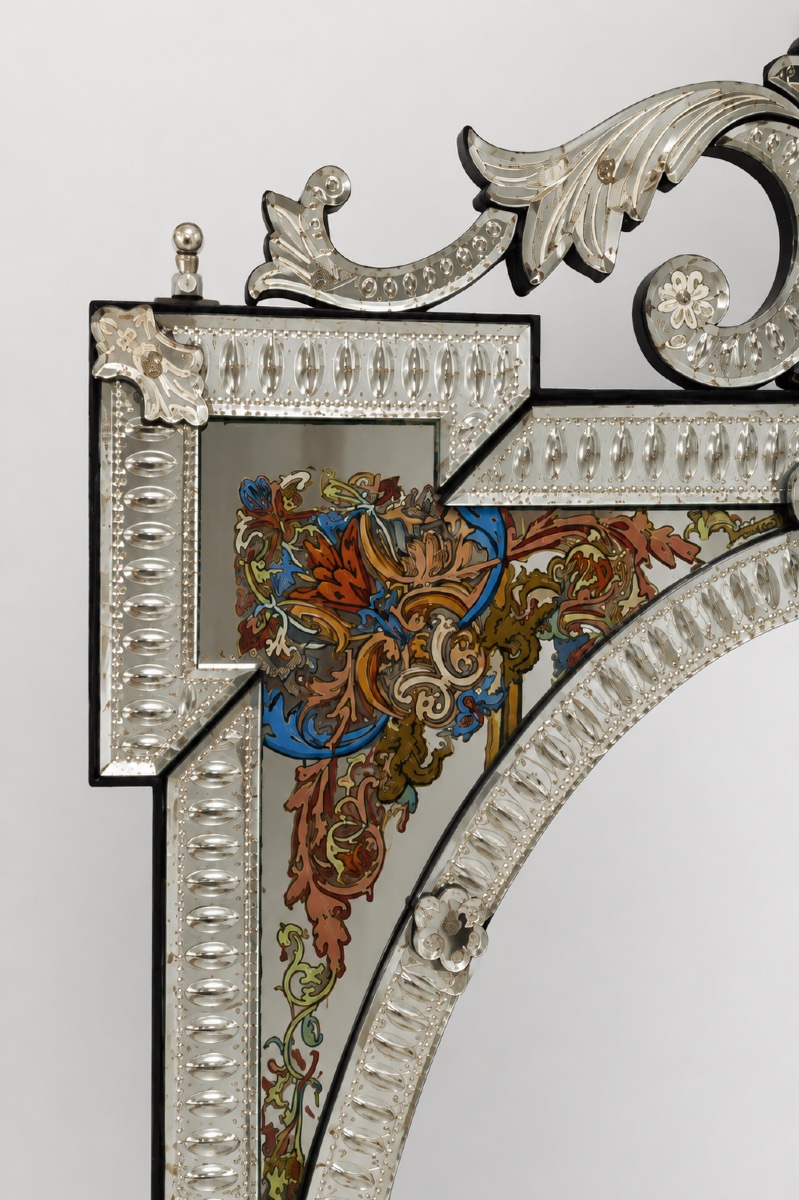 Venetian Mirror From The Napoleon III Era-photo-4