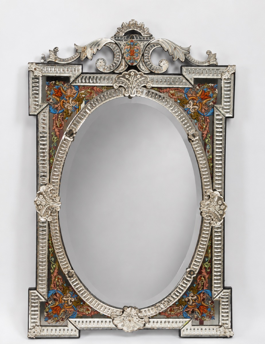 Venetian Mirror From The Napoleon III Era