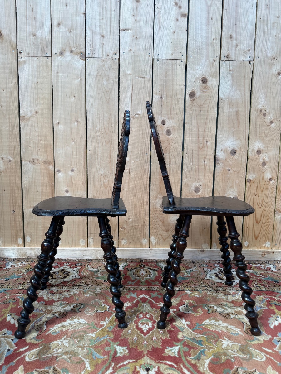 Pair Of Alsatian Chairs -photo-4
