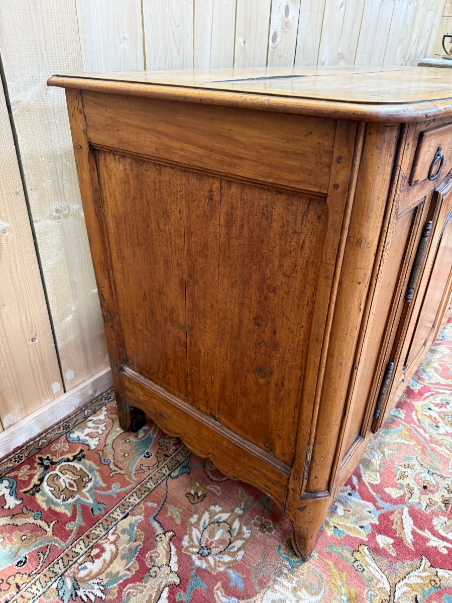 Antique Louis XV-style Sideboard Made Of Cherry Wood -photo-2