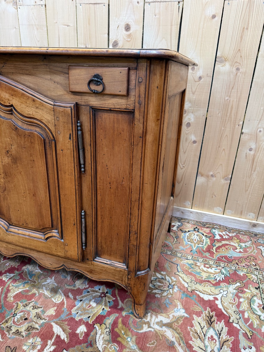 Antique Louis XV-style Sideboard Made Of Cherry Wood -photo-4